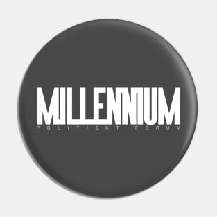 Millennium (White) Pin