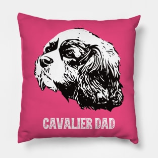 Cavalier King Charles Spaniel Dad Pillow