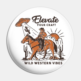 Wild Western Vibes Pin