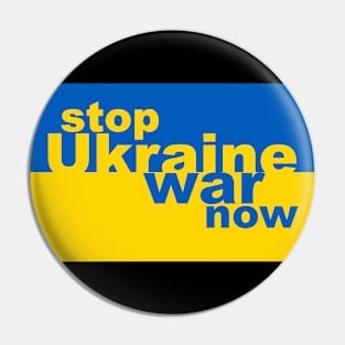 STOP WAR Pin