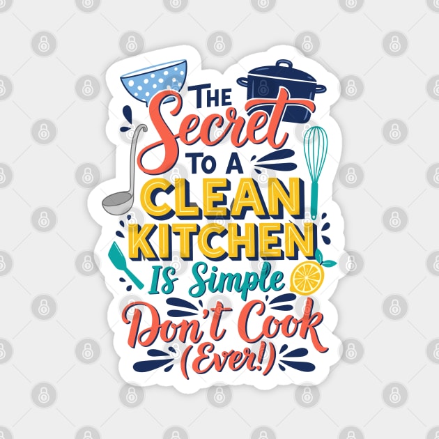 Funny Kitchen Quote Magnet by enrynz