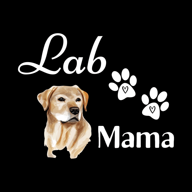 Lab Mama - Labrador Retriever Dog by Maful