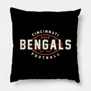 Cincinnati Bengals 2 by © Buck Tee Originals Pillow