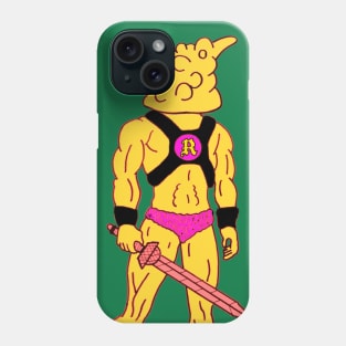 Prince Algor Yellow Large Art Phone Case