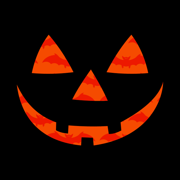 Scary Pumpkin Face by superdupertees