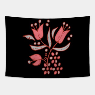 Colorful flower Tapestry