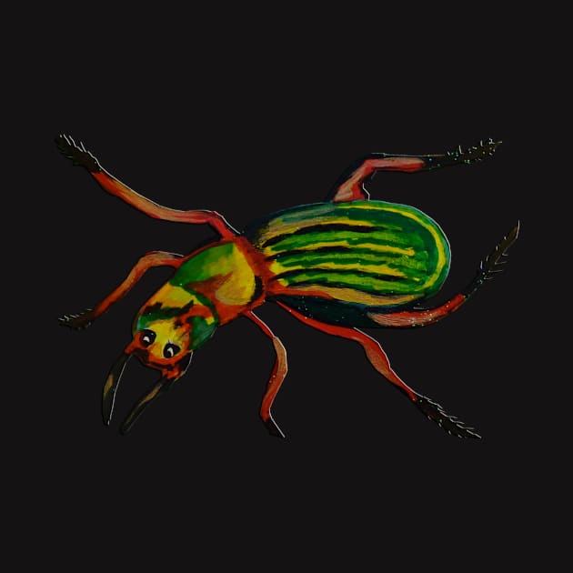 Colorful Insect by PaintingsbyArlette