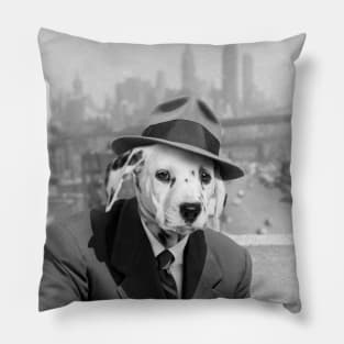 Dalmatian Dog in New York - Print / Home Decor / Wall Art / Poster / Gift / Birthday / Chihuahua Lover Gift / Animal print Canvas Print Pillow