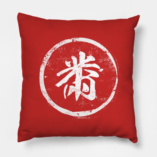Embroidery Chinese Radical in Chinese Pillow by launchinese