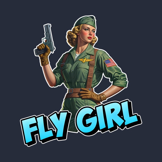 Fly Girl by Rawlifegraphic