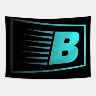 Letter B beautiful letters Tapestry