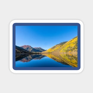 Colorado Rocky Mountain Scenic Autumn Landscape Magnet