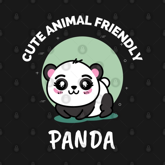 Cute Animal Friendly Panda - Gift Ideas For Animal and Panda Lovers - Gift For Boys, Girls, Dad, Mom, Friend, Panda lovers - Panda Lover Funny by Famgift