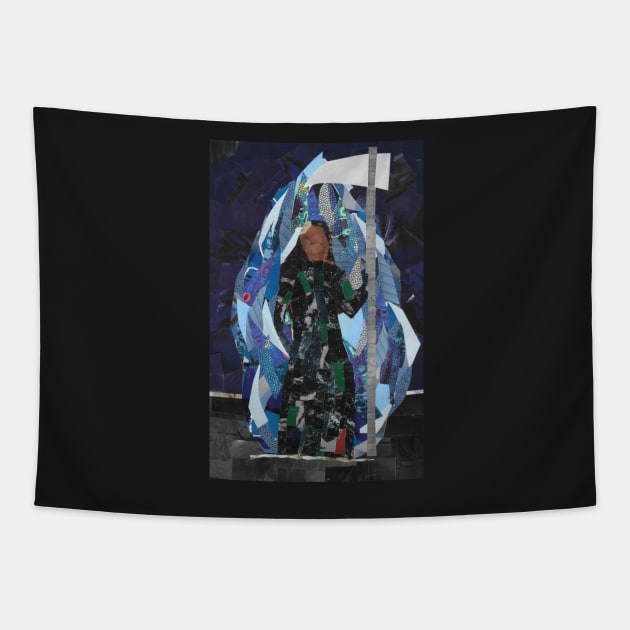 Thanatos, God of Death Tapestry by cajunhusker