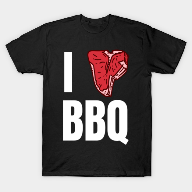 Discover I love BBQ - Bbq - T-Shirt