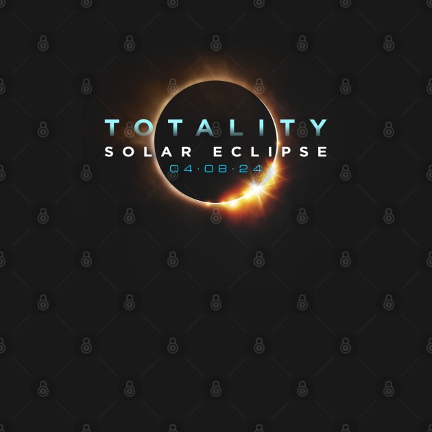 Astronomy Lovers! Total Solar Eclipse 2024 Totality 04.08.24 design by Vector Deluxe