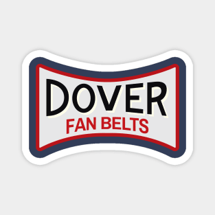 Dover Fan Belts (Original Design - Dark Blue Magnet