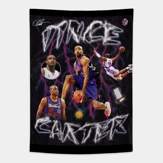 NBA Legend - Vince Carter Tapestry by O.G. Players