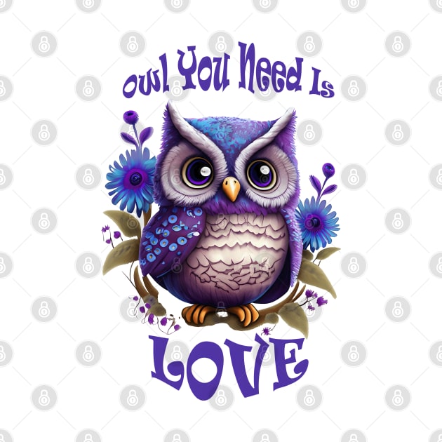 Owl You Need Is Love by TooplesArt