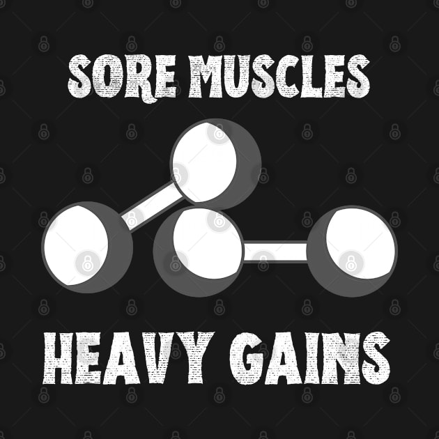 Sore Muscles, Heavy Gains by Doddle Art