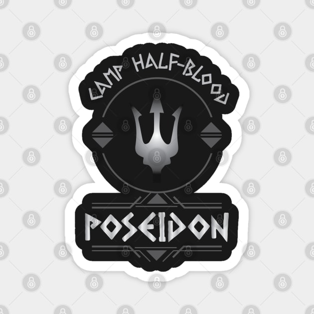 Camp Half Blood, Child of Poseidon – Percy Jackson inspired design Magnet by NxtArt