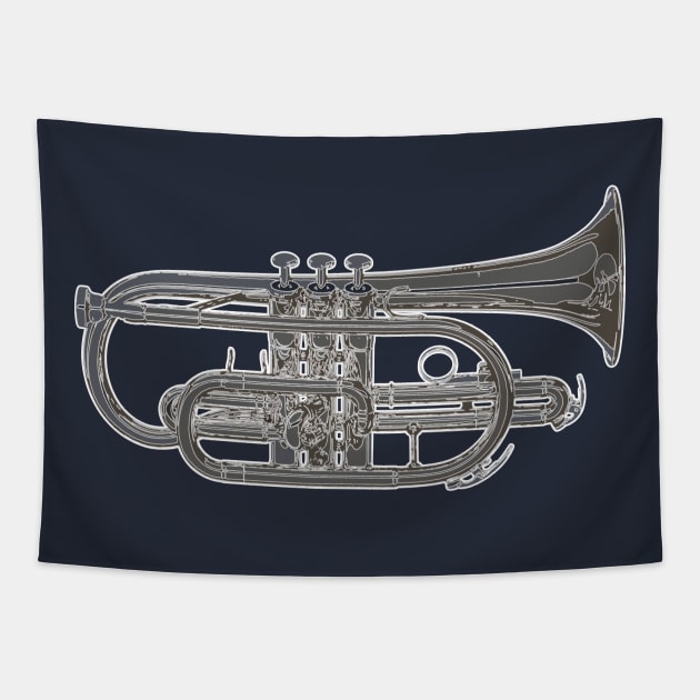 Cornet Tapestry by Dawn Anthes