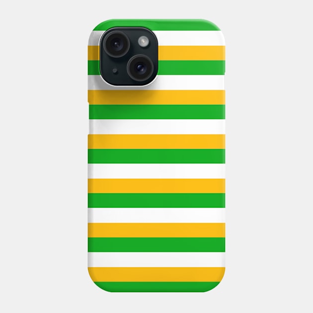 Irish Stripes Phone Case by gastaocared