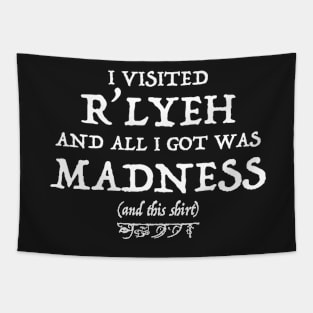 R'lyeh souvenir (white) Tapestry