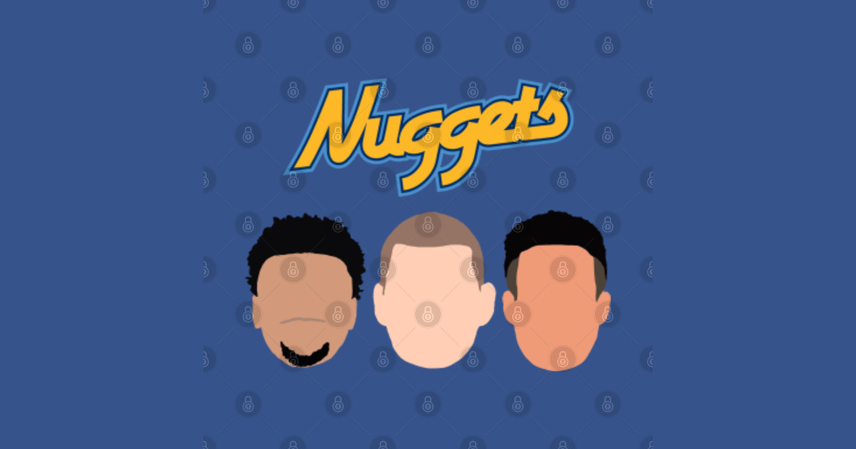 Denver Nuggets Jokic, Jamal Murray, and MPJ alternate logo ...