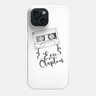 Good Vibes Eric Clapton // Retro Ribbon Cassette Phone Case