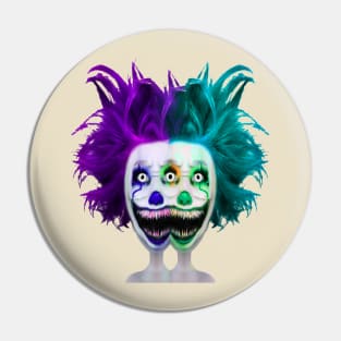 Horror Clown Pin