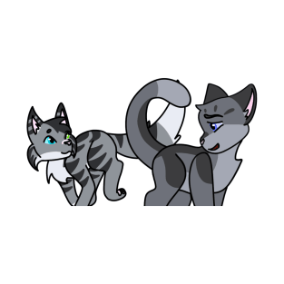 Twitcheyes and Cinderpelt T-Shirt