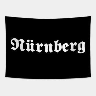 Nürnberg (Nuremberg) written with gothic font Tapestry