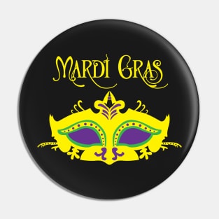 Mardi Gras Mask for Men, Women, Kids Pin