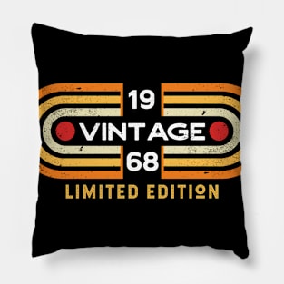 Vintage 1968 | Retro Video Game Style Pillow