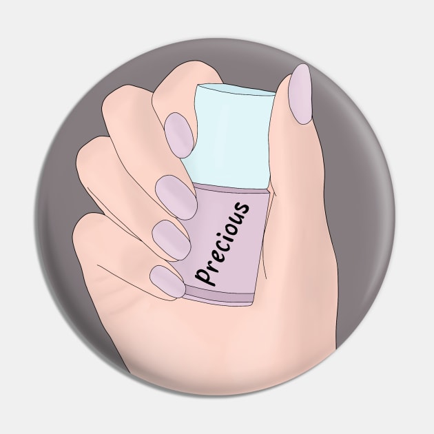 Precious Nail Polish Pin by DiegoCarvalho