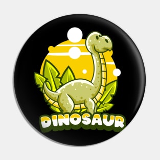 Cute Dinosaur Cartoon Pin