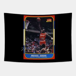 Michael Jordan 1986 Rookie Card Tapestry