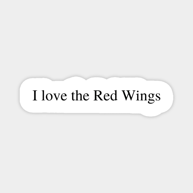 I love the Red Wings Magnet by delborg