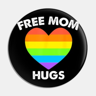Free Mom Hugs Pin