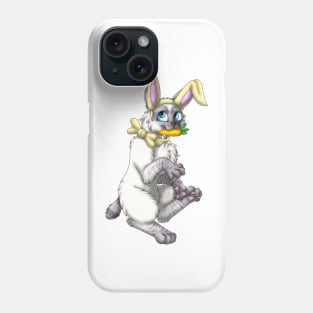 Bobtail BunnyCat: Lilac Lynx Point (Yellow) Phone Case