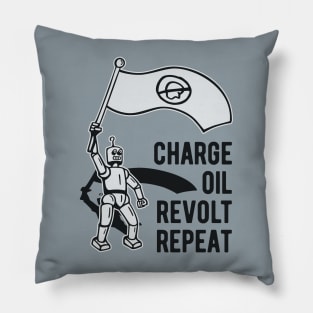 Charge Oil Revolt Repeat - 3 Pillow