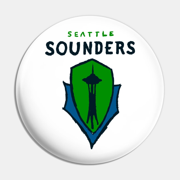 Seattle Sounders FC 05 Pin by Very Simple Graph