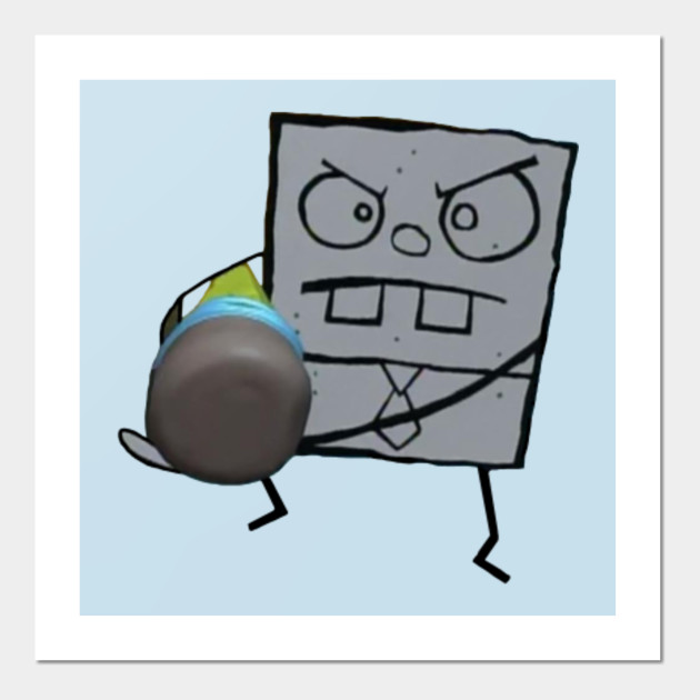 doodlebob spongebob posters and art prints teepublic