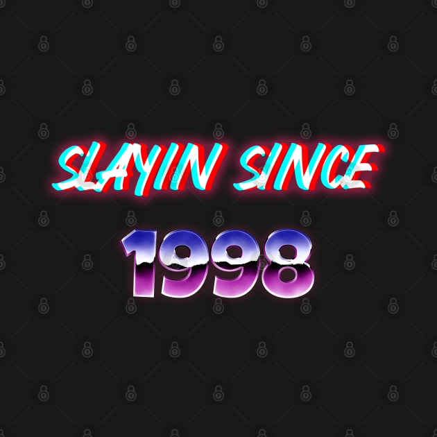 Slayin Since 1998 by The Douglas Canvas