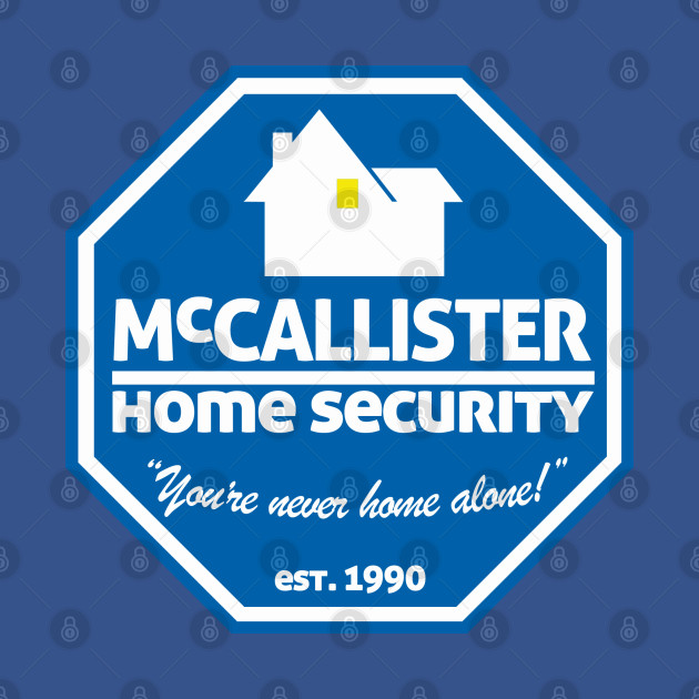 Discover McCallister Home Security - Home Alone - T-Shirt