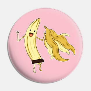 Banana Strip Tease Pin