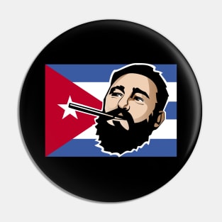 Fidel Castro Pin