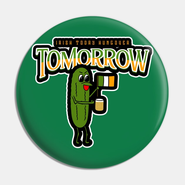 IRISH Dill Pickle Pin by SartorisArt1