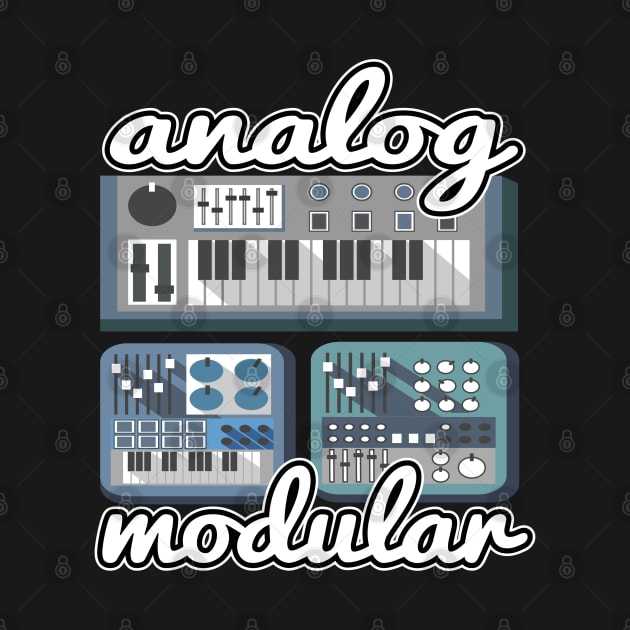 Analog Modular Synthesizer Synth Sound Retro by Kuehni